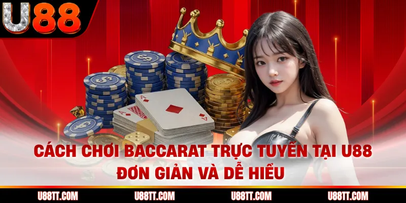Cách chơi baccarat trực tuyến tại U88 đơn giản và dễ hiểu 