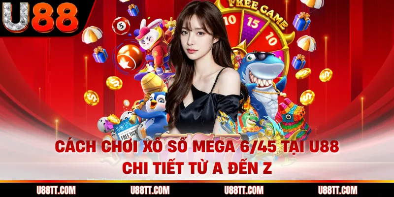 Cách Chơi Xổ Số Mega 6/45 Tại U88 Chi Tiết Từ A Đến Z