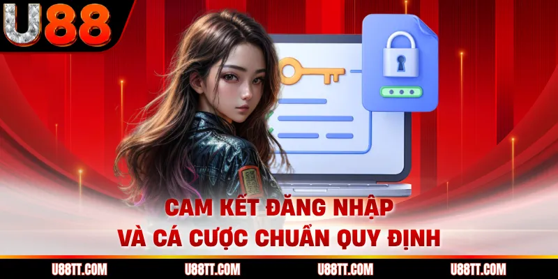 Cam kết đăng nhập và cá cược chuẩn quy định