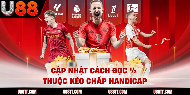 Cập nhật cách đọc ½ thuộc kèo chấp Handicap