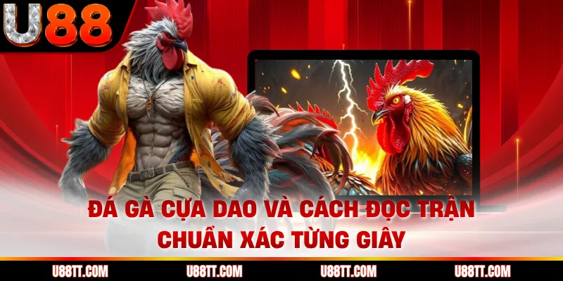 Đá Gà Cựa Dao Và Cách Đọc Trận Chuẩn Xác Từng Giây