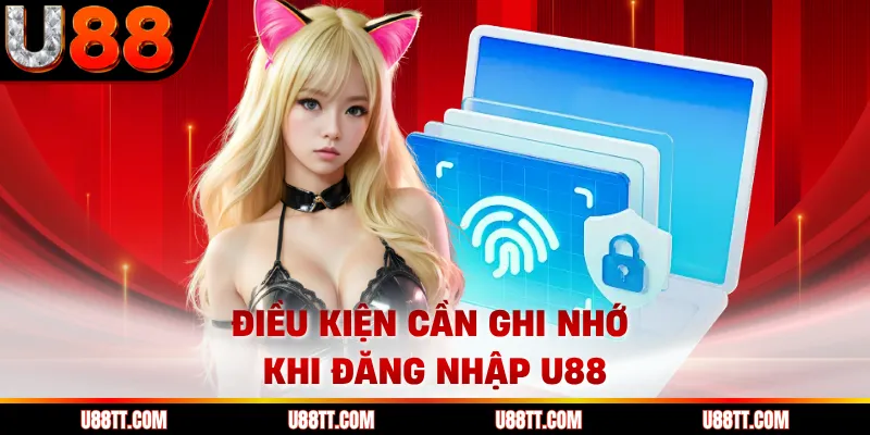 Điều kiện cần ghi nhớ ki đăng nhập U88