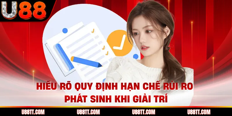 Hiểu rõ quy định hạn chế rủi ro phát sinh khi giải trí