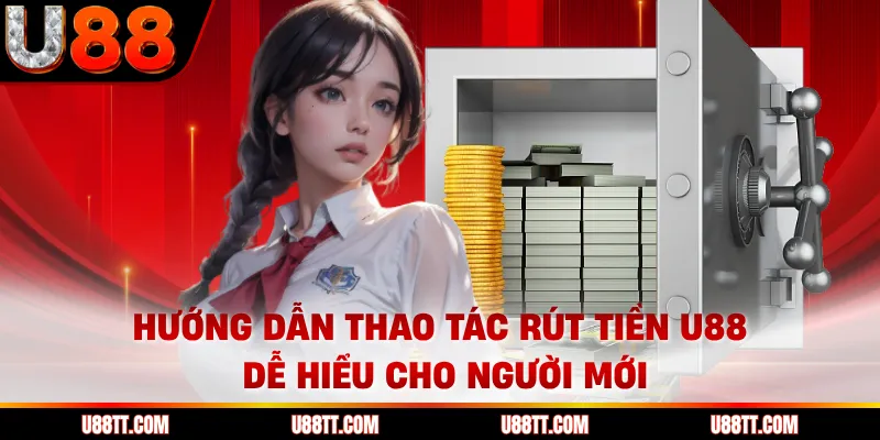 Hướng dẫn thao tác rút tiền U88 dễ hiểu cho người mới