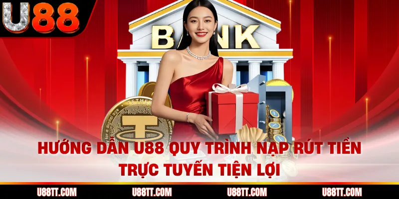 Hướng dẫn U88 quy trình nạp rút tiền trực tuyến tiện lợi