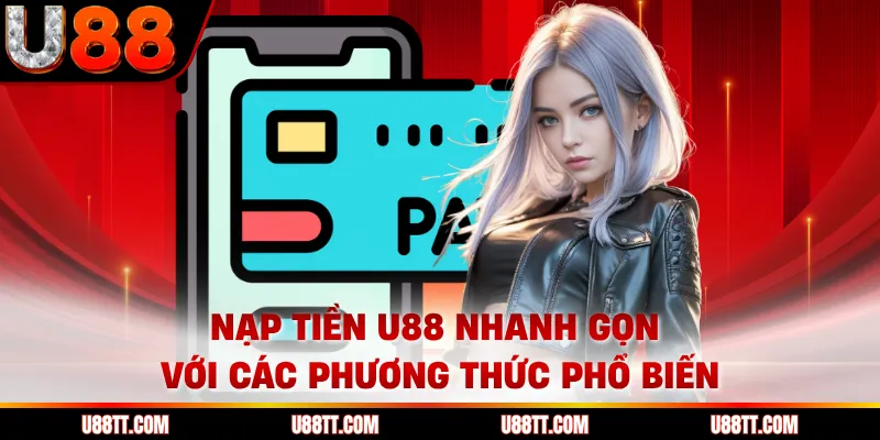 Nạp tiền U88 nhanh gọn với các phương thức phổ biến