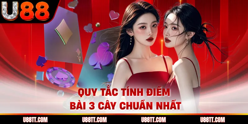 Quy tắc tính điểm bài 3 cây chuẩn nhất